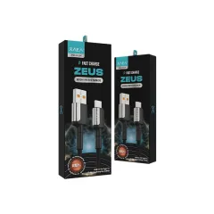 CABLE USB TIPO C MODX-103 - ZEUS - XAEA - PLATEADO