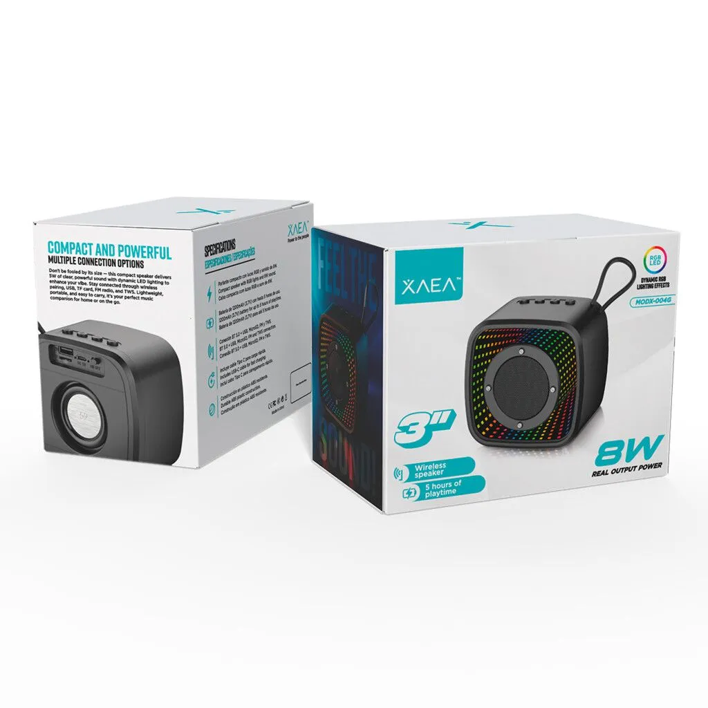 PARLANTE 3'' MODX-004G - XAEA - NEGRO