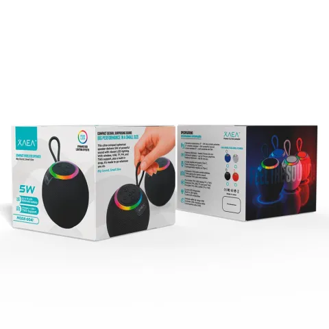 PARLANTE PEQUEÑO ESFERA MODX-004I - XAEA - AZUL