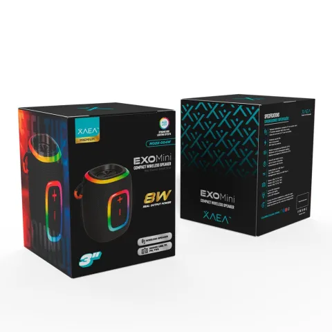 PARLANTE 3'' EXO MINI - MODX-004W - XAEA - NEGRO