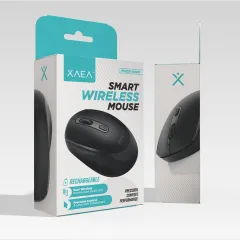 MOUSE INALAMBRICO + BT RECARGABLE MODX-00DV - XAEA - NEGRO
