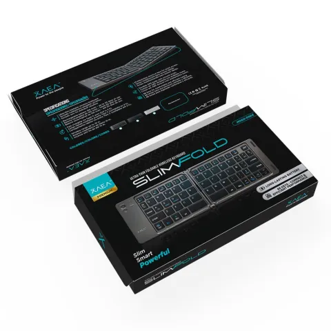 TECLADO ULTRAFINO PLEGABLE MODX-00DZ - XAEA - NEGRO