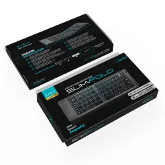 TECLADO ULTRAFINO PLEGABLE MODX-00DZ - XAEA - NEGRO