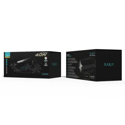 PARLANTE 3''X2 SONIC WAVE MODX-00GB - XAEA - NEGRO