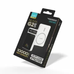 POWER BANK NUVIA G2 LITE KJ-CX10  WIRELESS 10000 MAH MODX-00CC - XAEA - BEIGE