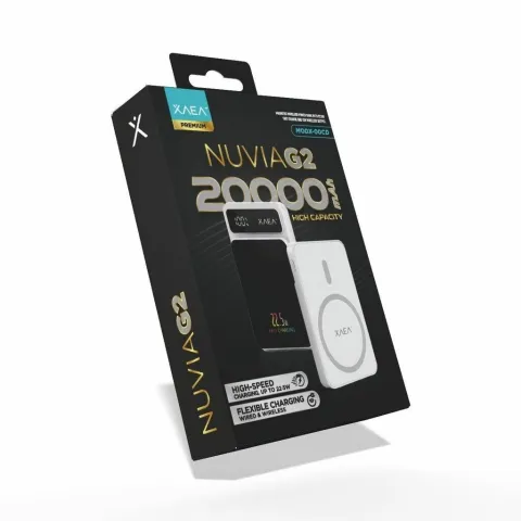 POWER BANK NUVIA G2 KJ-CX10  WIRELESS 20000 MAH MODX-00CD - XAEA - BEIGE