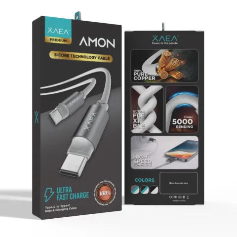 CABLE AMON TIPO C-C MODX-00IX - XAEA - BLANCO