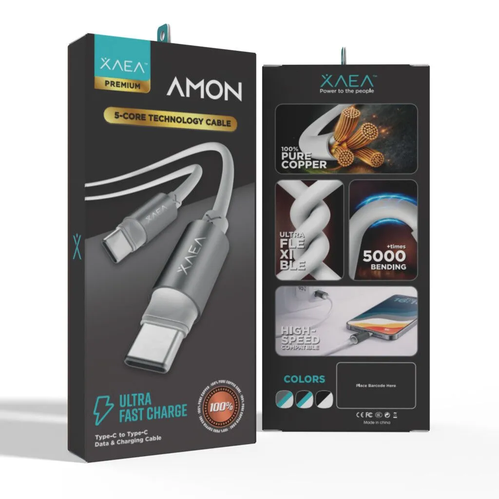 CABLE AMON TIPO C-C MODX-00IX - XAEA - BLANCO