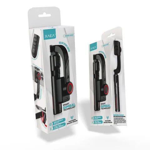 ESTABILIZADOR EXTENSIBLE P/CELULAR + TRIPODE MODX-00E4 - XAEA - NEGRO