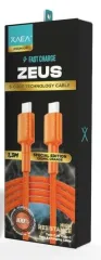 CABLE ZEUS TIPO C-C EDICION ESPECIAL MODX-00F2 - XAEA - KIT X 200