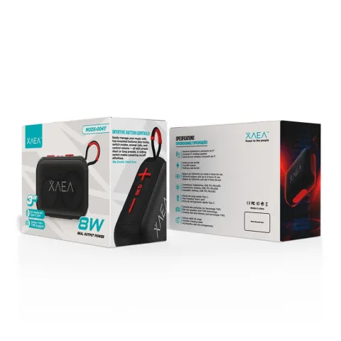 PARLANTE PEQUEÑO MODX-004Y - XAEA - NEGRO